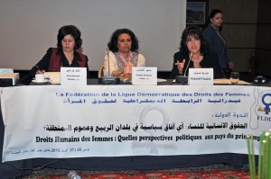 Des femmes venues de tout le Maghreb se sont réunies à Casablanca pour faire le point sur la situation de leurs droits après le Printemps arabe (Casablanca juin 2013)/ Photographie Magharebia (Flick c.c)