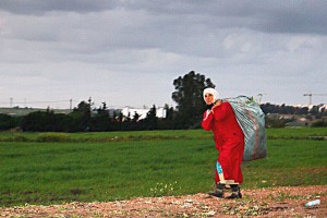 Femme rurale au Maroc (2015)/ Photographie  Amina Tagemouati (flickr c.c) 