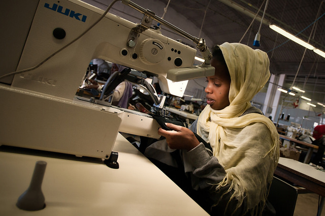 Usine de textile, Asmara, Érythrée, Photo Andrea Moroni / Flickr (c.c)